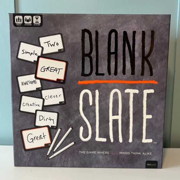 USAopoly Other - Blank Slate USAopoly Board Game Fun Family-Friendly Word Association. Ages 8+.
